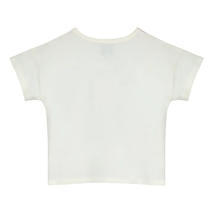 Letter To The World T-Shirt Acra Coton Bio | Ecru