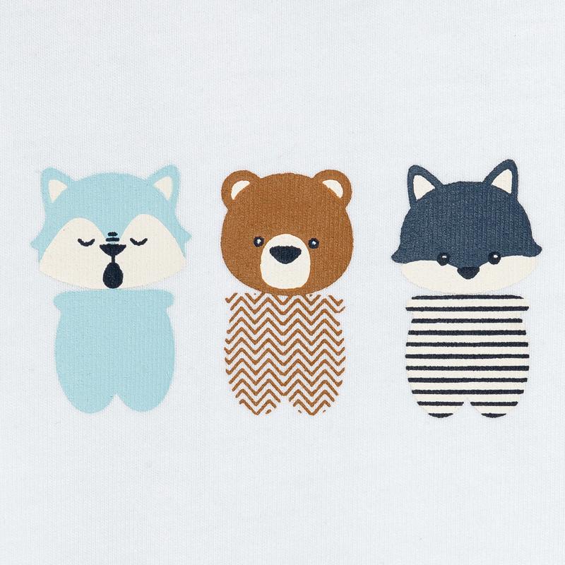 Body manches courtes marron bébé garçon (lot de 3) Marron