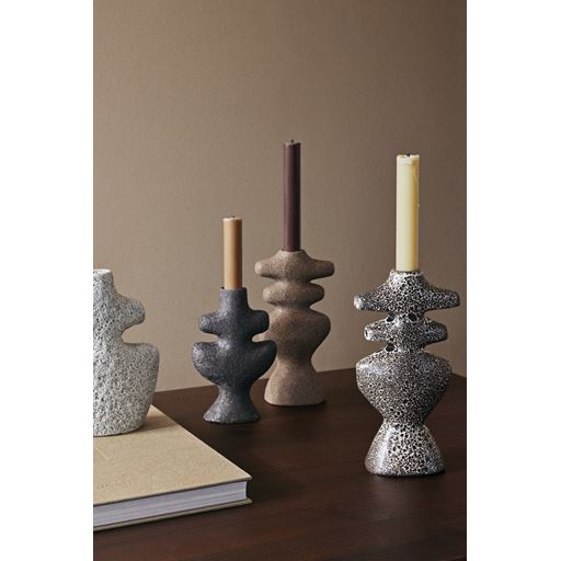 ferm LIVING Yara Lysestage, Dark Sand