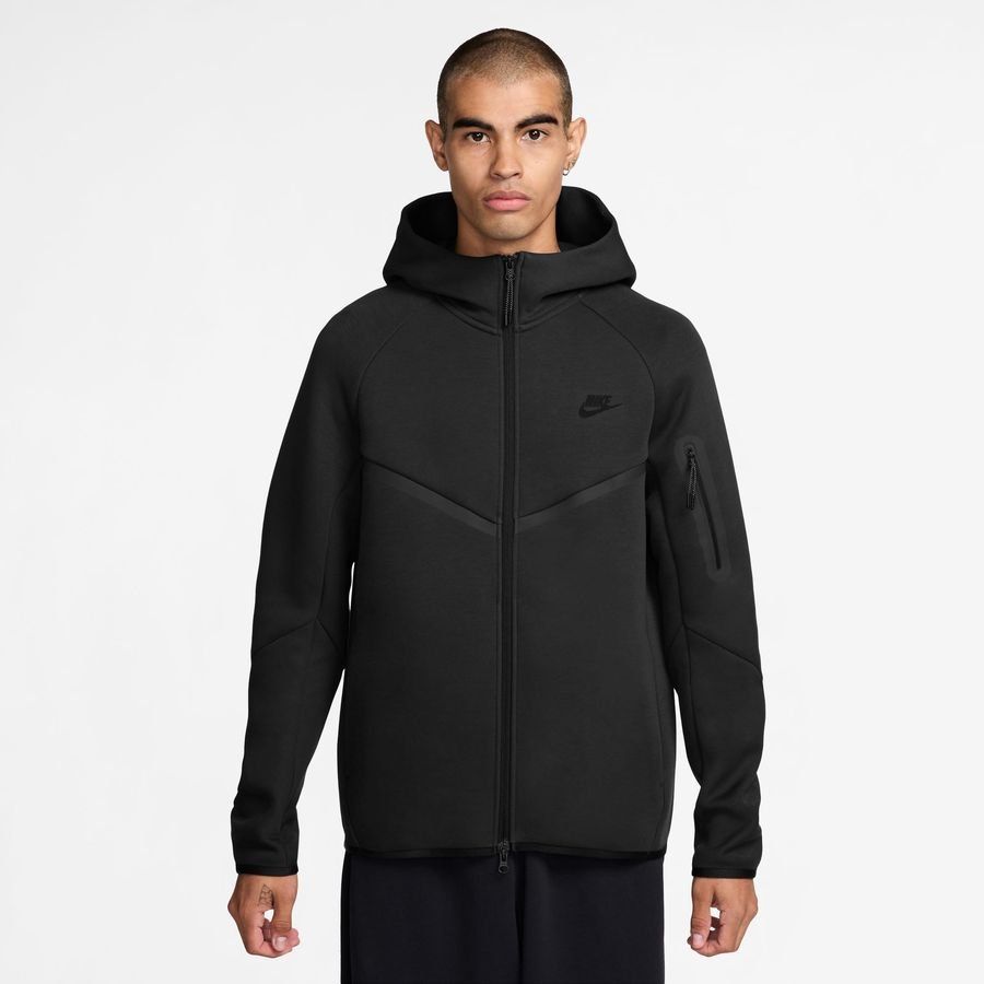 Nike Sweat à Capuche Tech Fleece 24 FZ Coupe-Vent - Noir