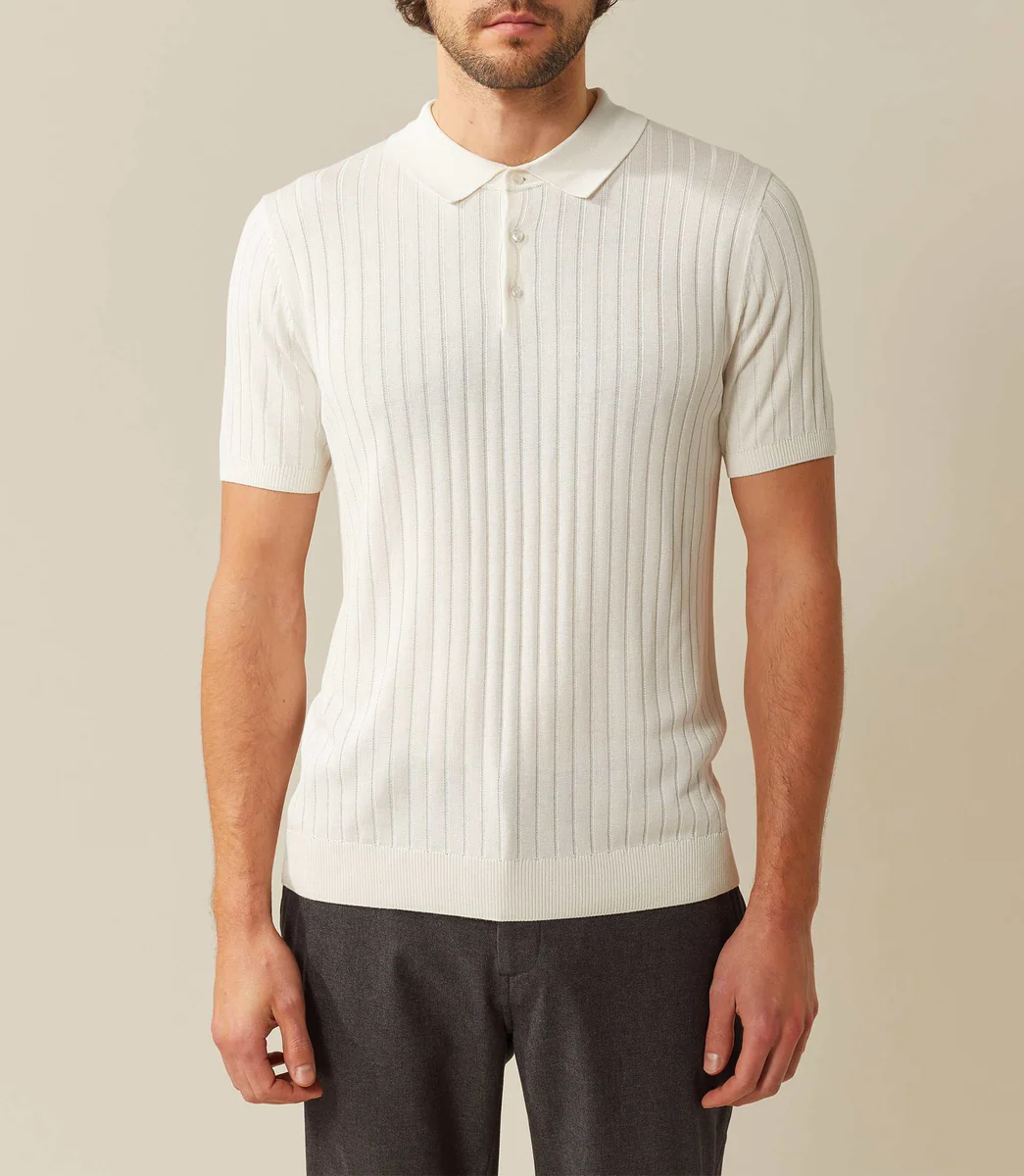 Polo écru 