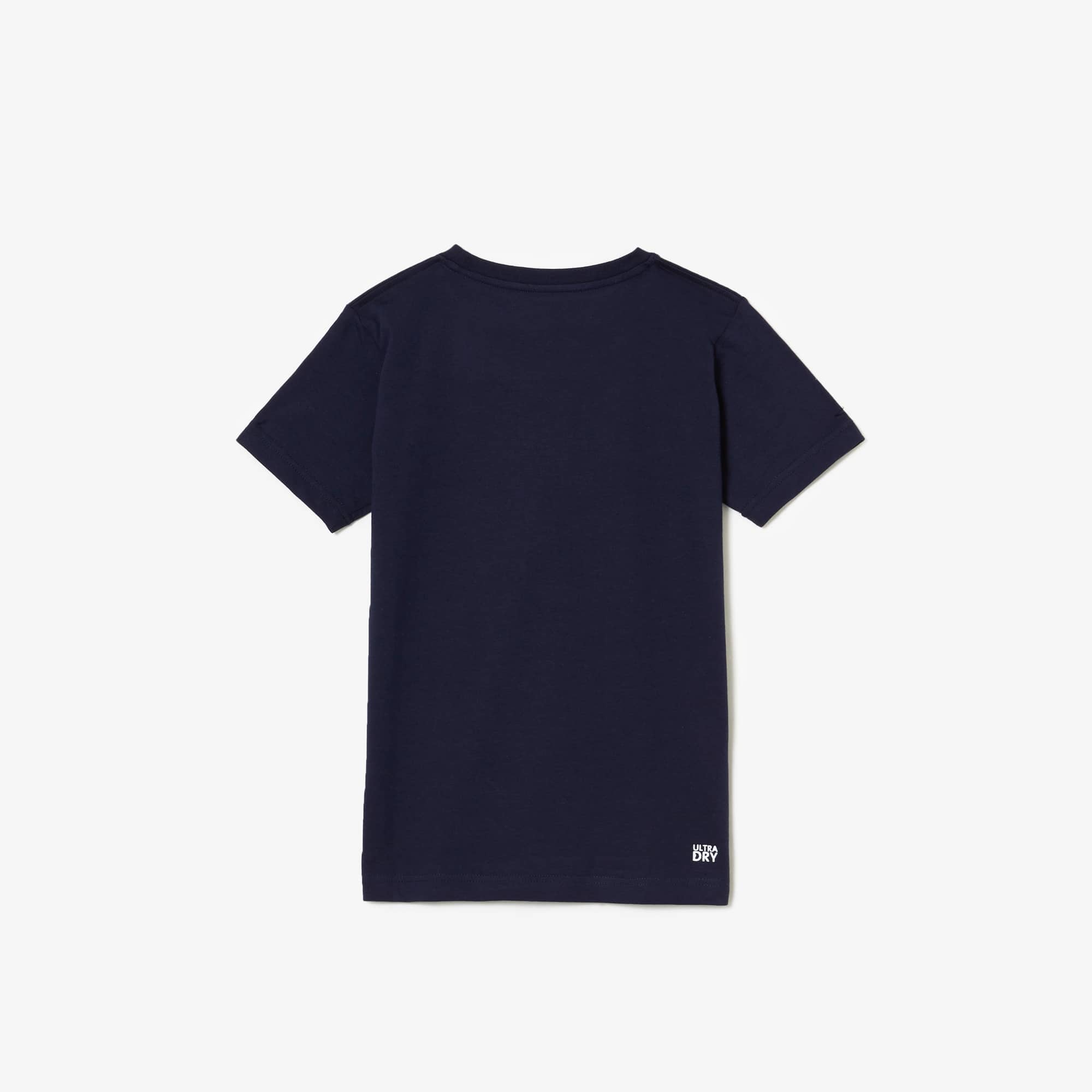 T-shirt Garçon Lacoste SPORT en coton mélangé respirant uni T-Shirts & Chemises - Bleu - Lacoste - Garçon