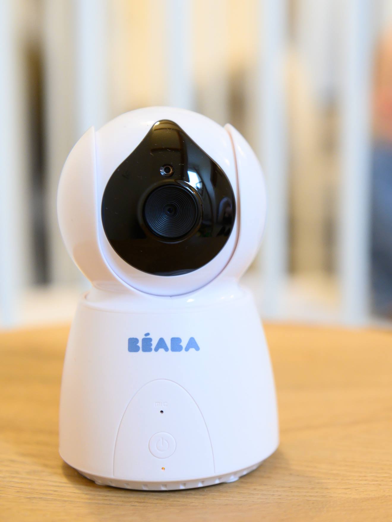 Monitor de vídeo para bebês Zen+ BEABA, branco médio