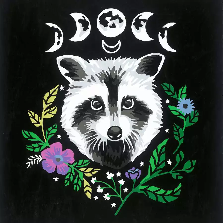 Ravensburger Pixie Cold: Racoon bunt