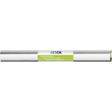 Heyda Alu-Bastelfolie silber/gold