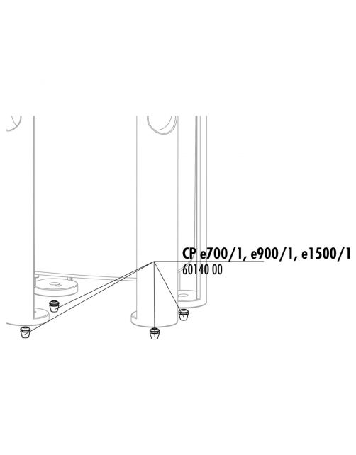 Jbl Cristalprofi E4\/7\/9\/1500\/1.2 Rubberen Schokbreker - Filters - 4 stuks