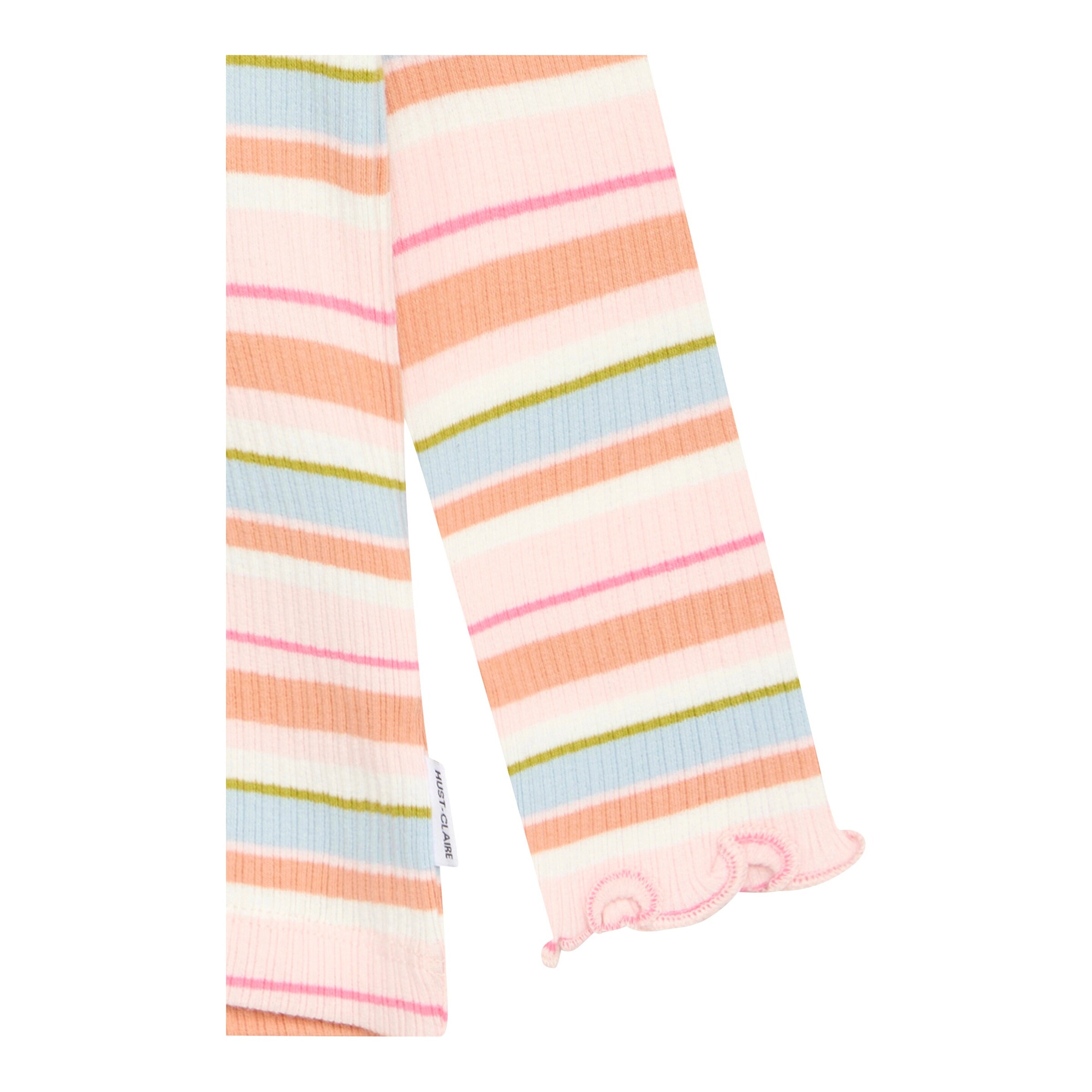 Hust&Claire Shirt langarm Ringel Rippqualität bunt