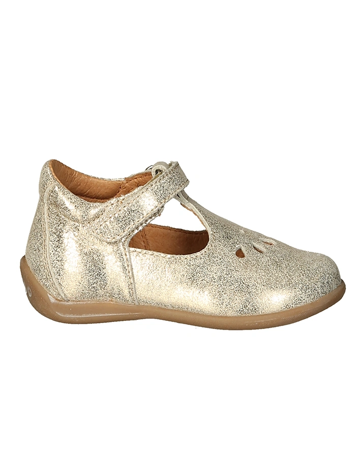 Spangenschuhe GIGI T-BAR in gold