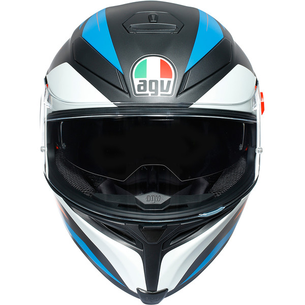 AGV - Casque K5 S Core Bleu / Blanc / Orange / Noir