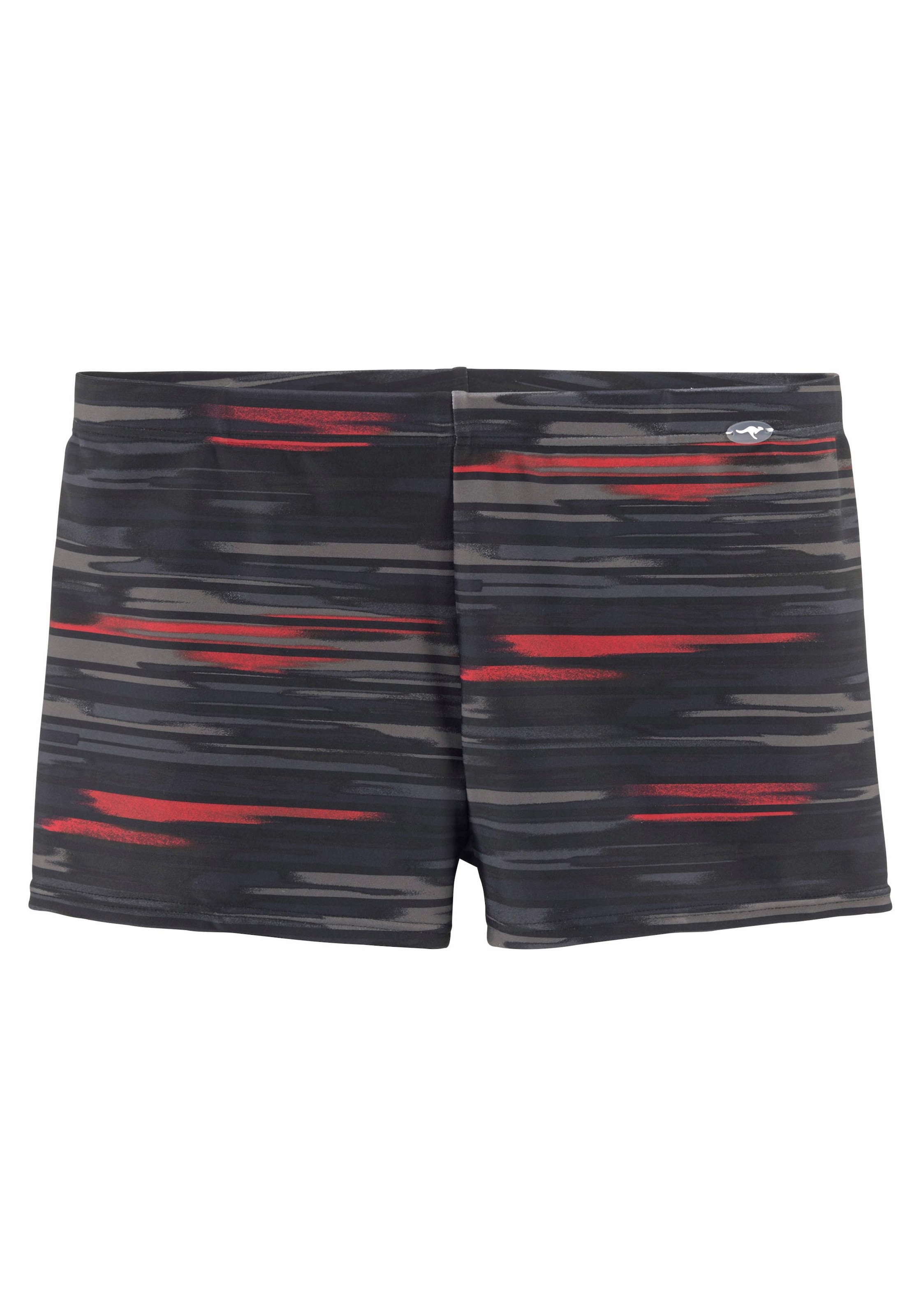 KangaROOS Boxer-Badehose mit Streifendesign