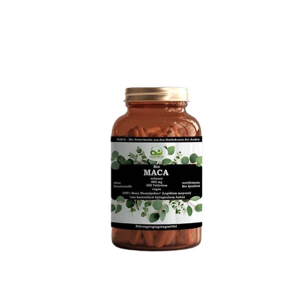 You&Nature Bio Maca schwarz 500 mg