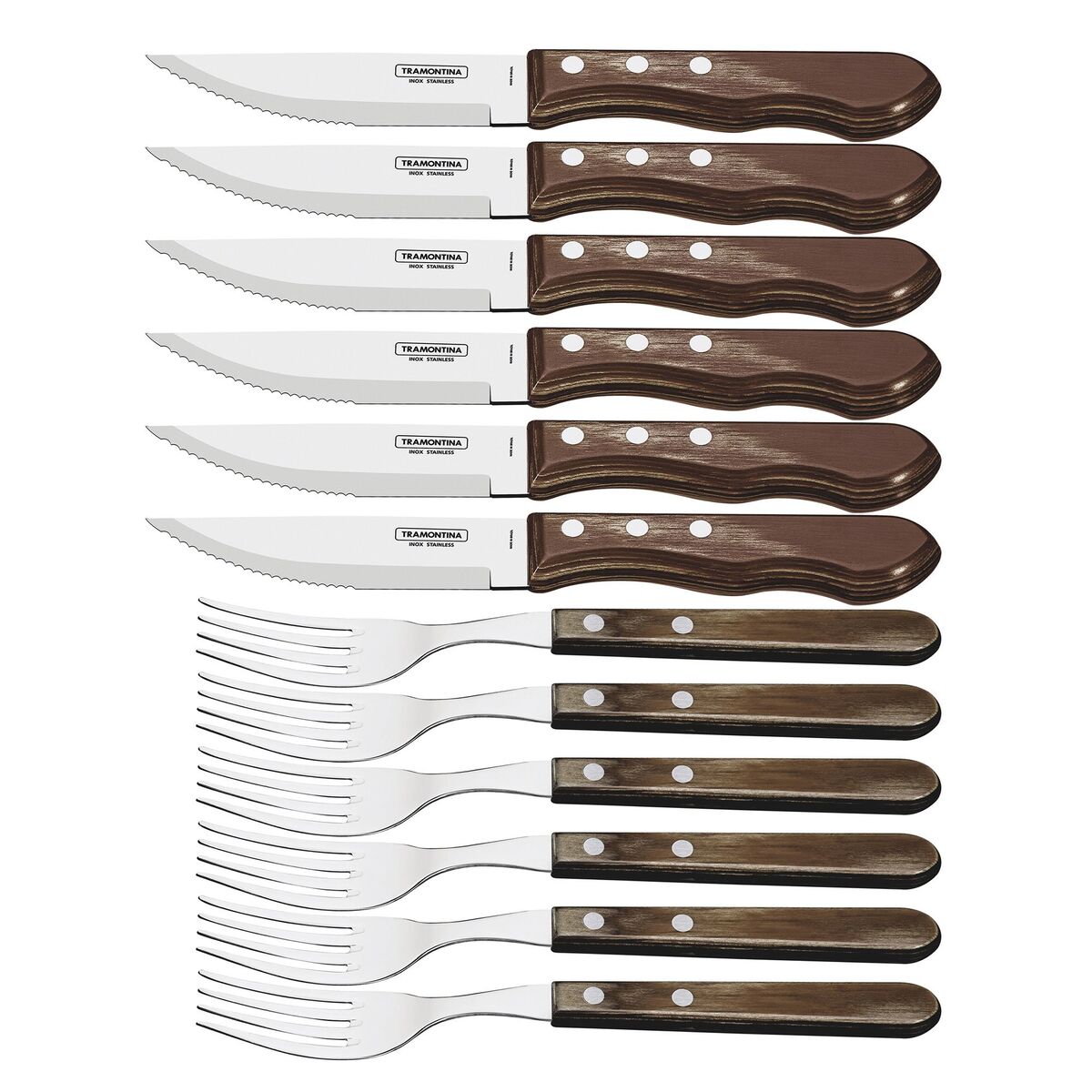 Jumbo-biffbestikk 12 deler