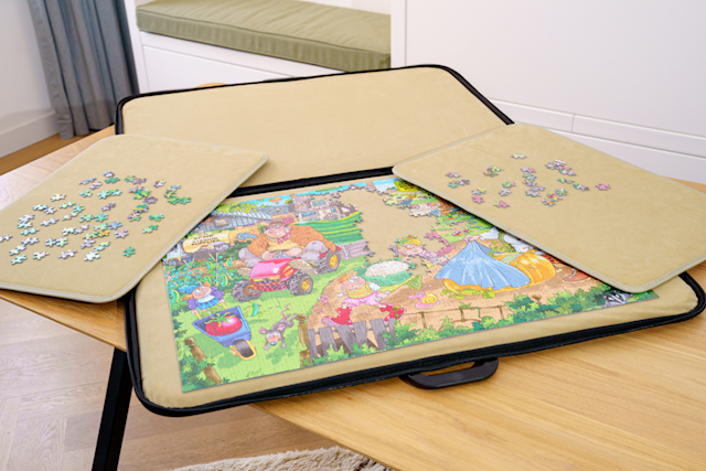 Portapuzzle Deluxe for puslespill opp til 1000 biter, Jumbo