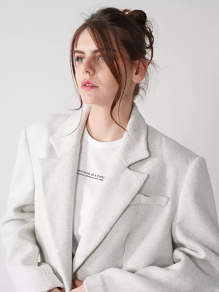 KARO KAUER Blazer hellgrau