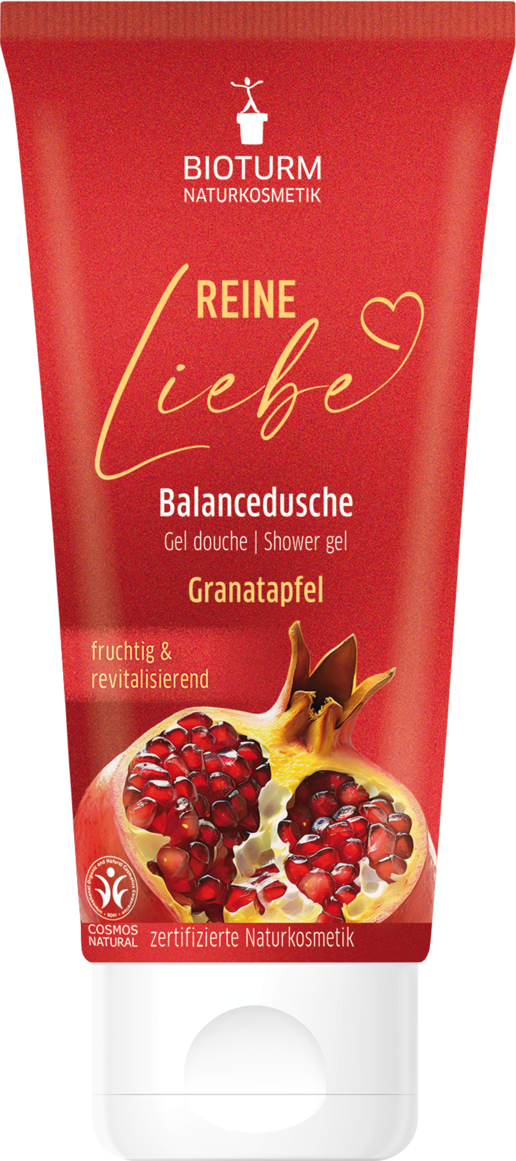 Bioturm  Reine Liebe Balancedusche Granatapfel, 200 ml