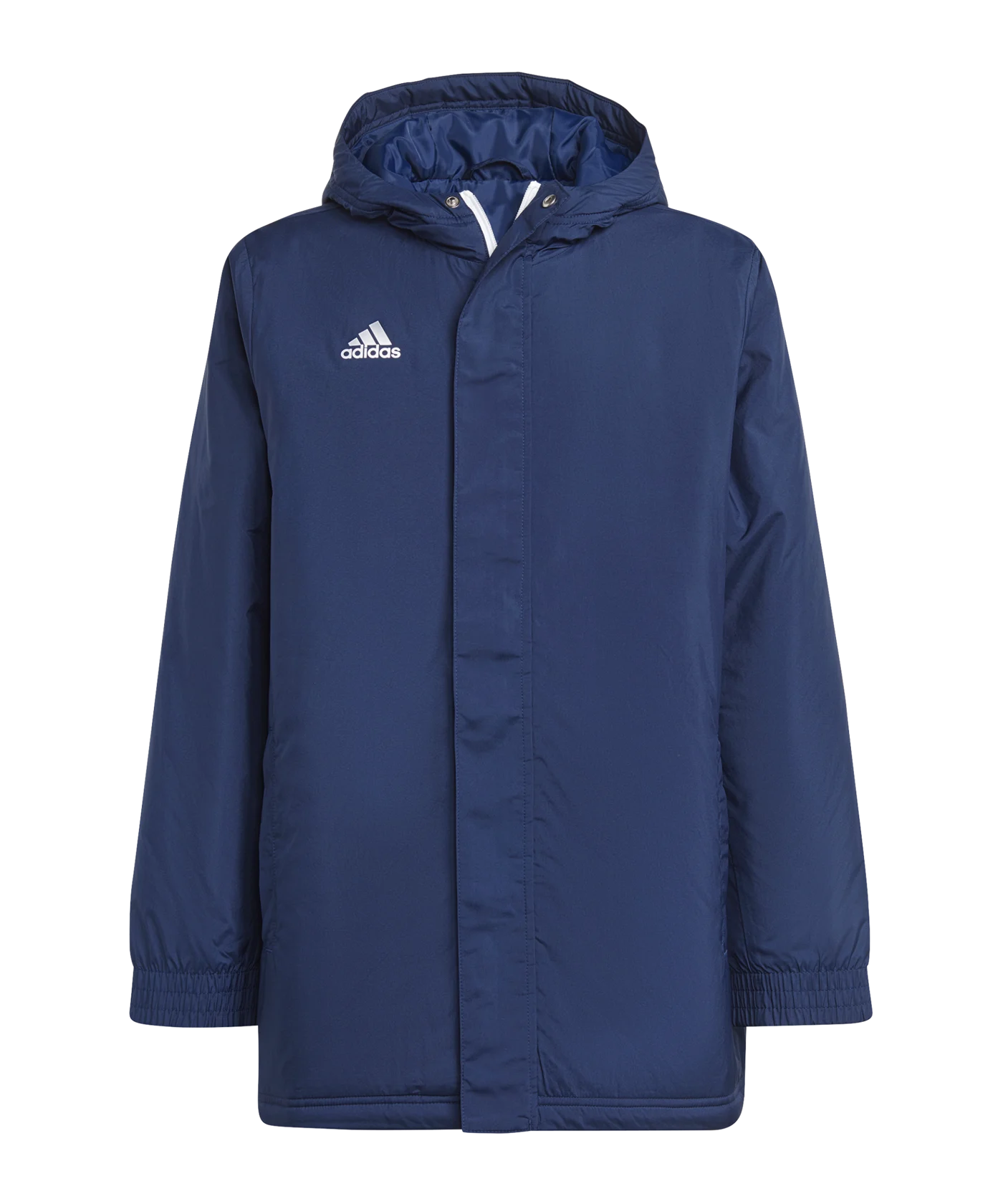 adidas Entrada 22 Stadium Jacke Kids Blau