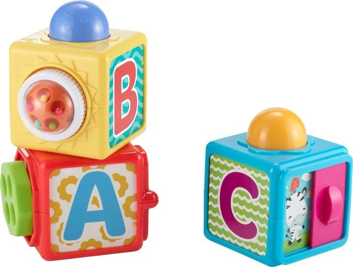 Stapelspiel ABC 3-teilig in bunt