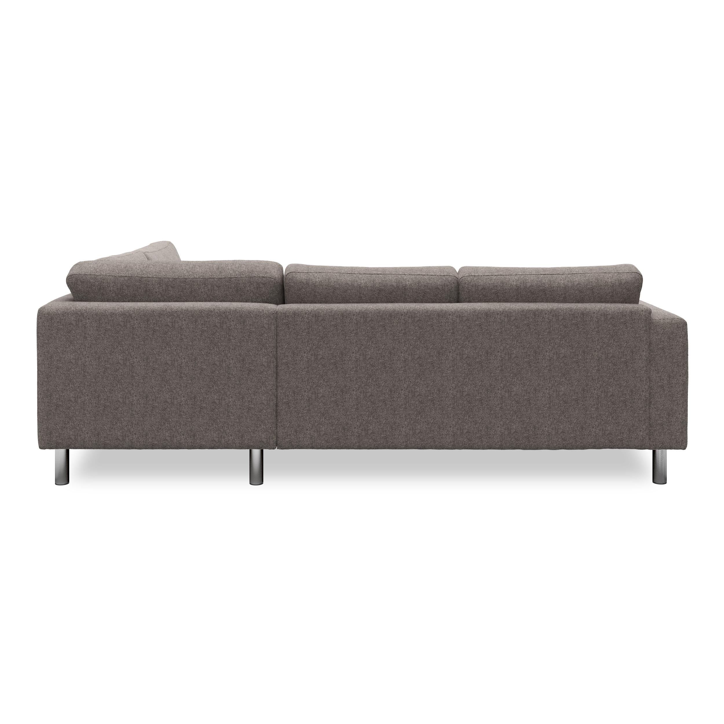 Cleveland højrevendt sofa med pufafslutning