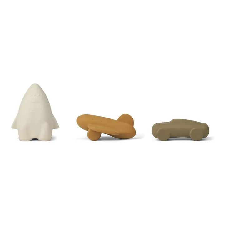 Liewood Jouets Jacob en caoutchouc naturel - Set de 3