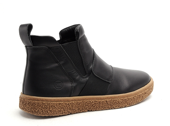 Kokoon boots bottine plates femme fantine noir