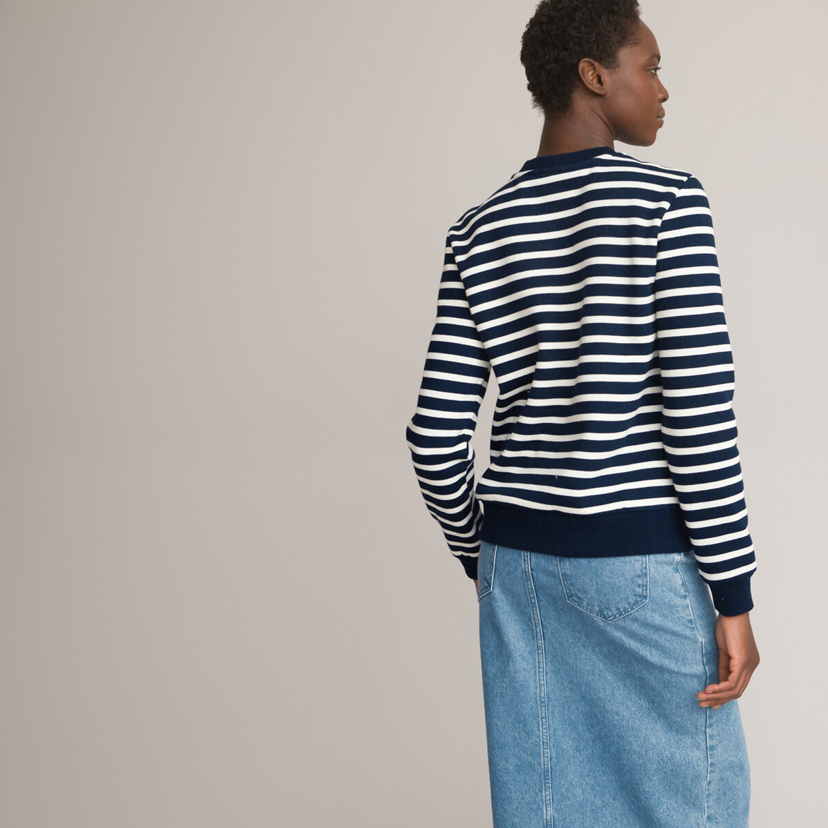 COLEÇÕES LA REDOUTE<br>Camisola Marinha Exclusiva