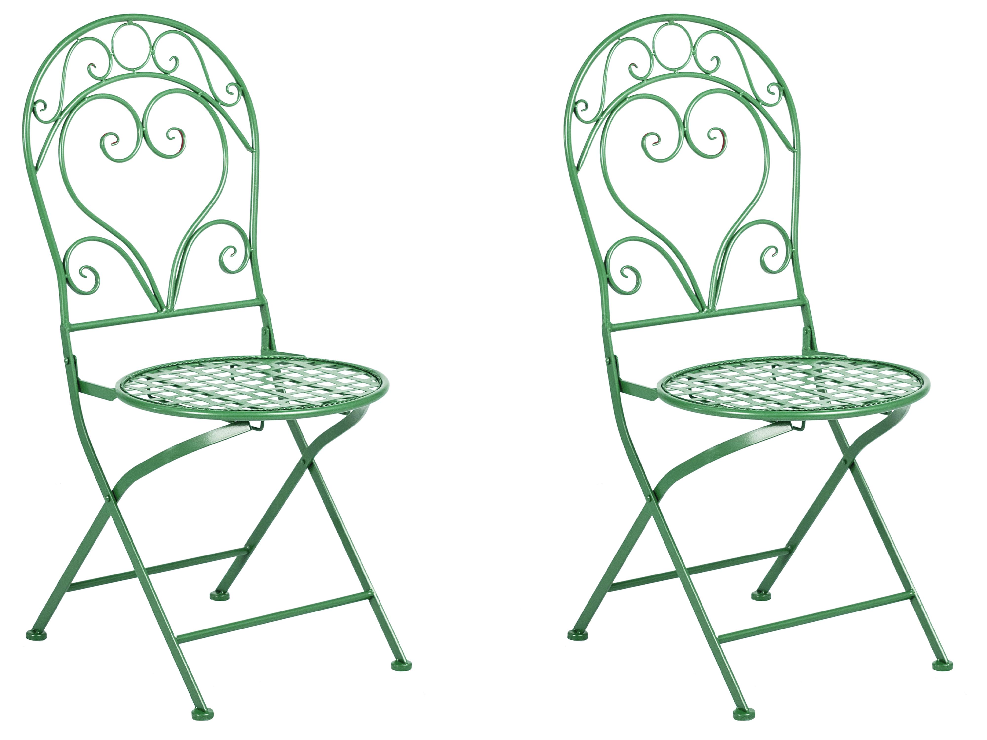 Bistroset ALBINIA Metaal Groen