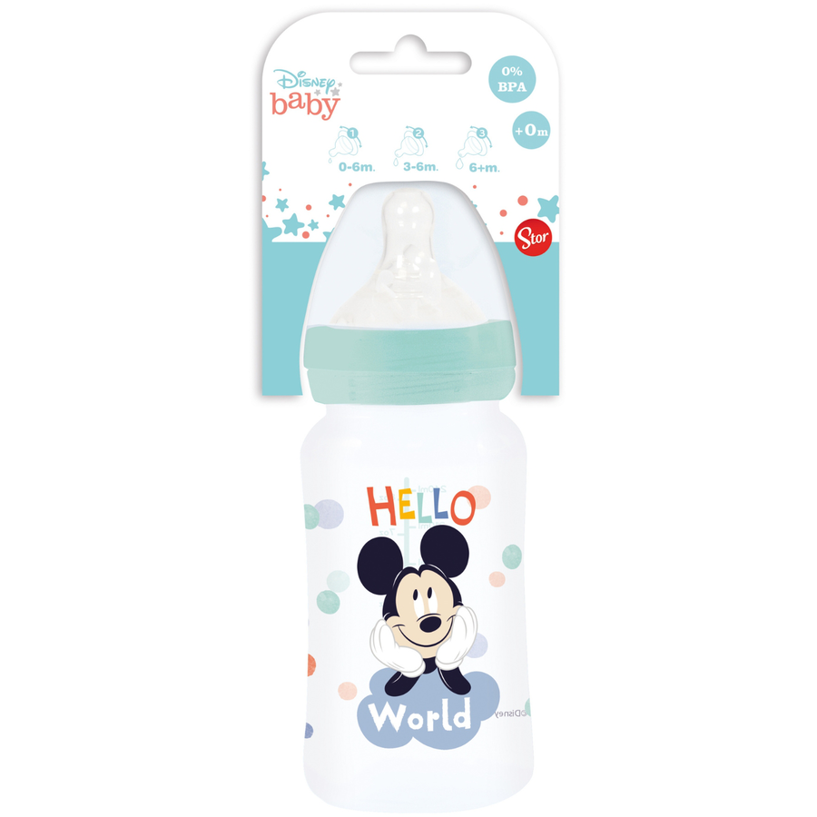 Stor Babyflasche Mickey, 240ml