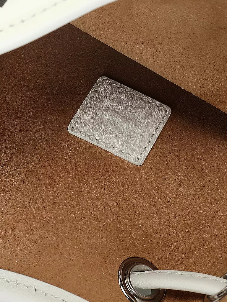 MCM Tasche - Bucket Bag DESSAU MINI weiss