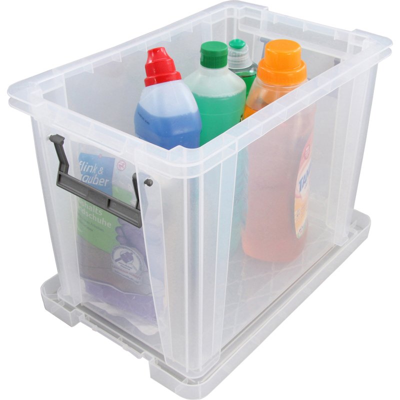 Boîte de rangement plastique 18,5 L WHITEFURZE Allstore - incolore