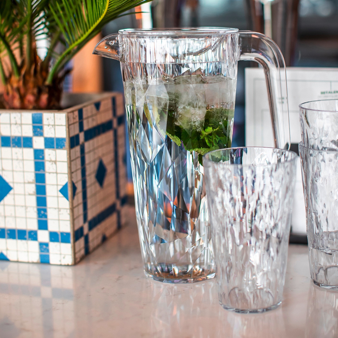 Koziol Superglas Kanne 1,5l CLUB PITCHER crystal clear