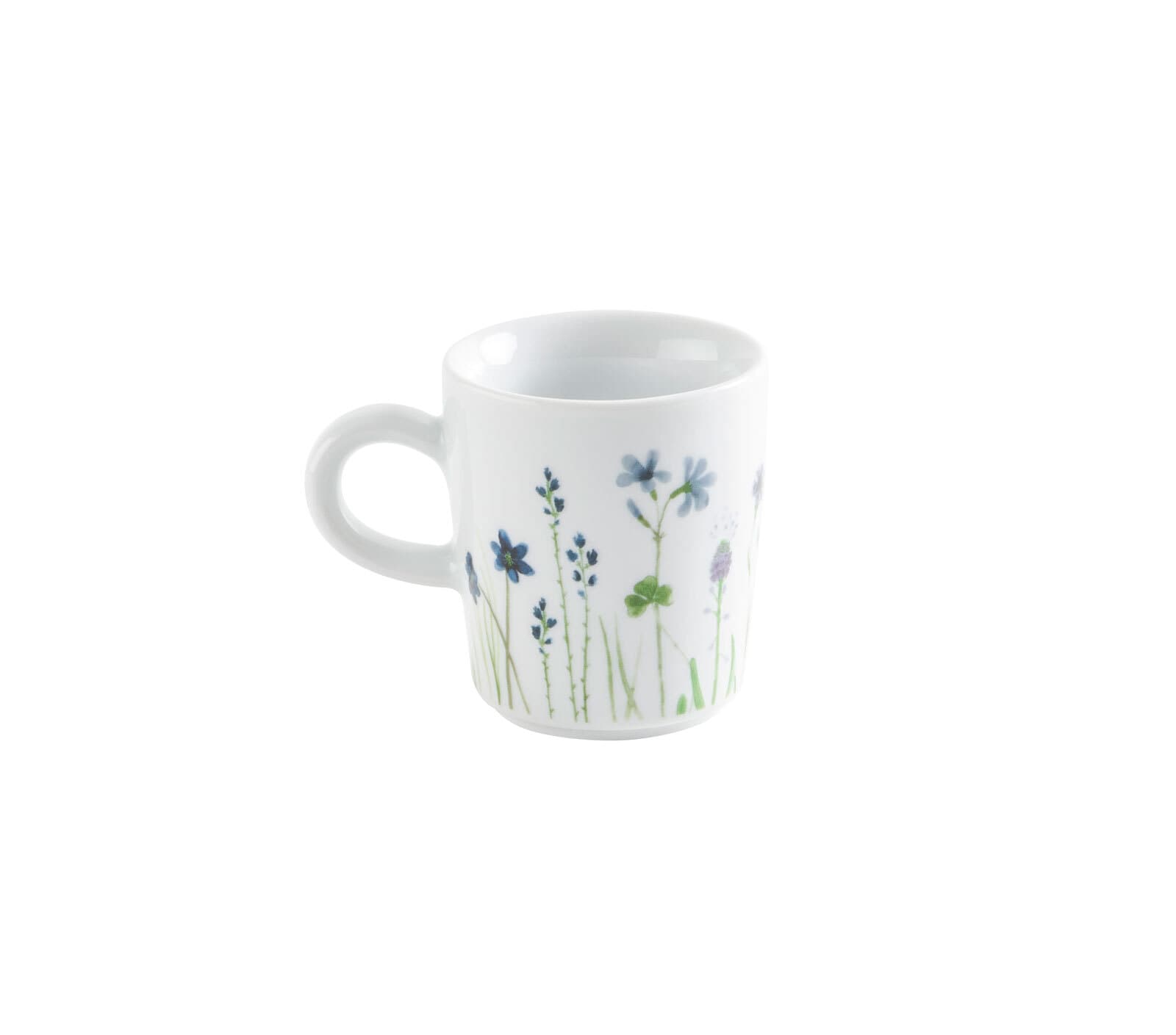 KAHLA Espressotasse FIVE SENSES Weiß mit Blumendekor