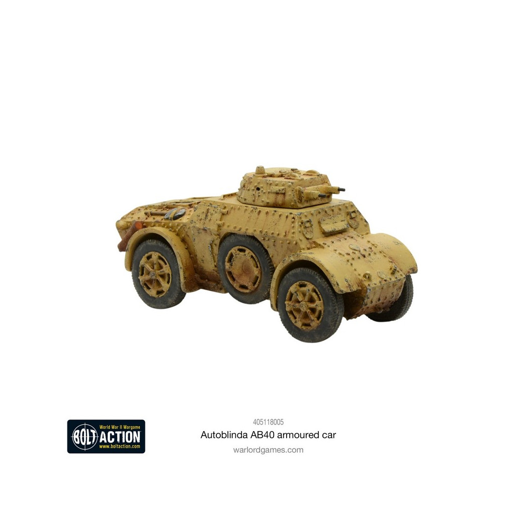 Bolt Action - Autoblinda AB40 Armoured Car