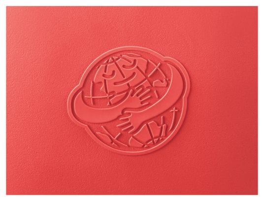Panier Electra Plasket en Plastique Recyclé des Océans Rouge