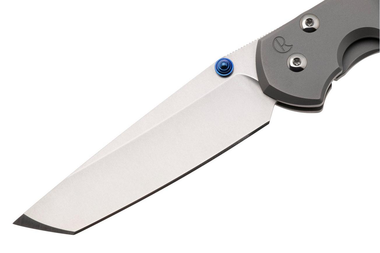 Chris Reeve L31-1687 Large Sebenza 31, Stonewashed MagnaCut, Plain Glass Blasted Tanto zakmes