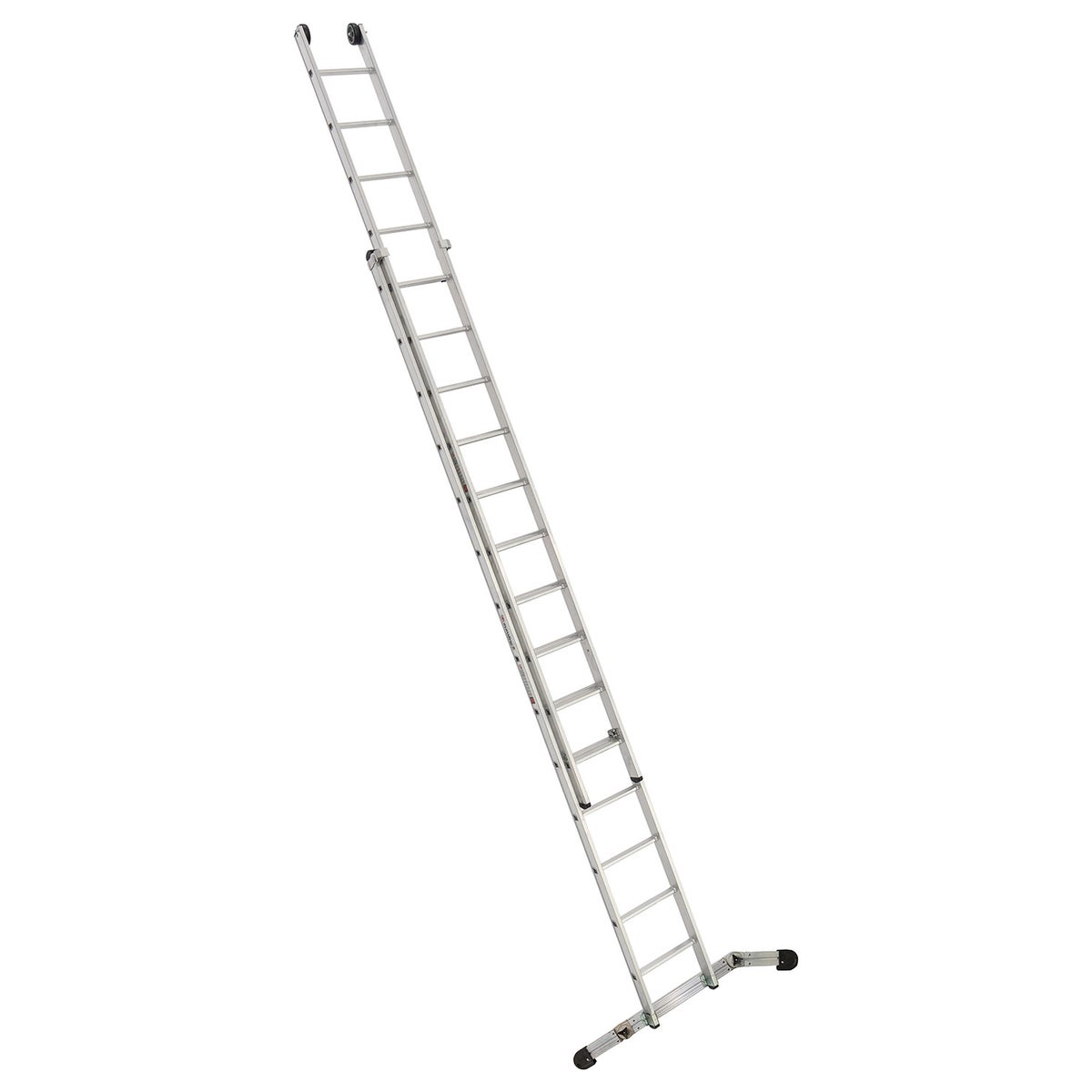 Euroline Premium 302 schuifladder 2x14 sporten met variabele dwarsbalk