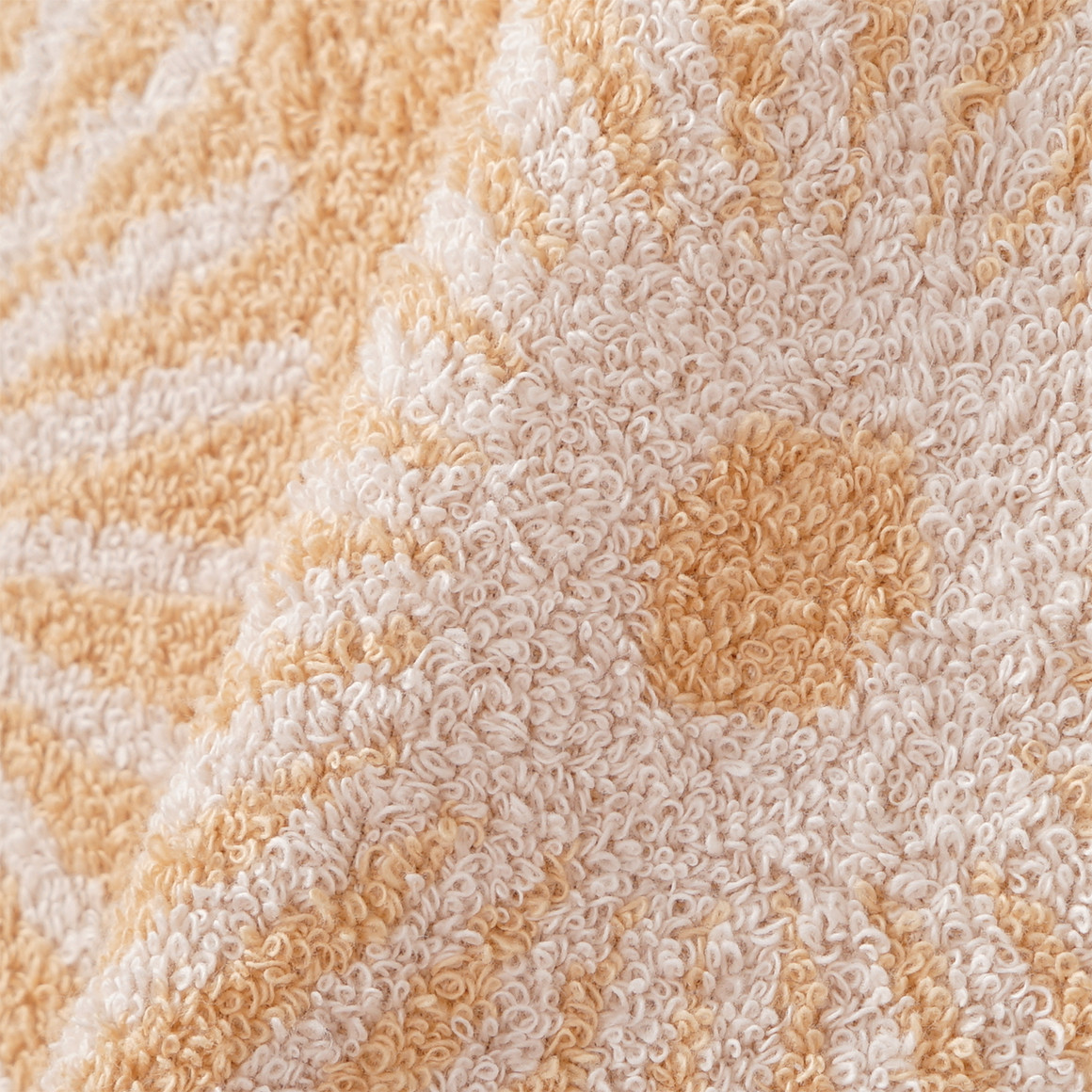 My Home Handtuch mit Sonnen-Muster hellgelb
