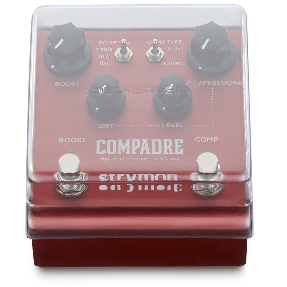 Decksaver Strymon 2 Switch stofkap voor gitaareffecten
