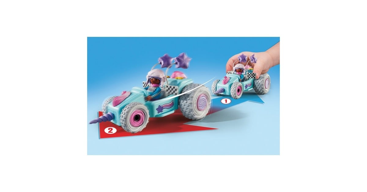 PLAYMOBILFunstars - Racing Unicorn Constructiespeelgoed  (71635)