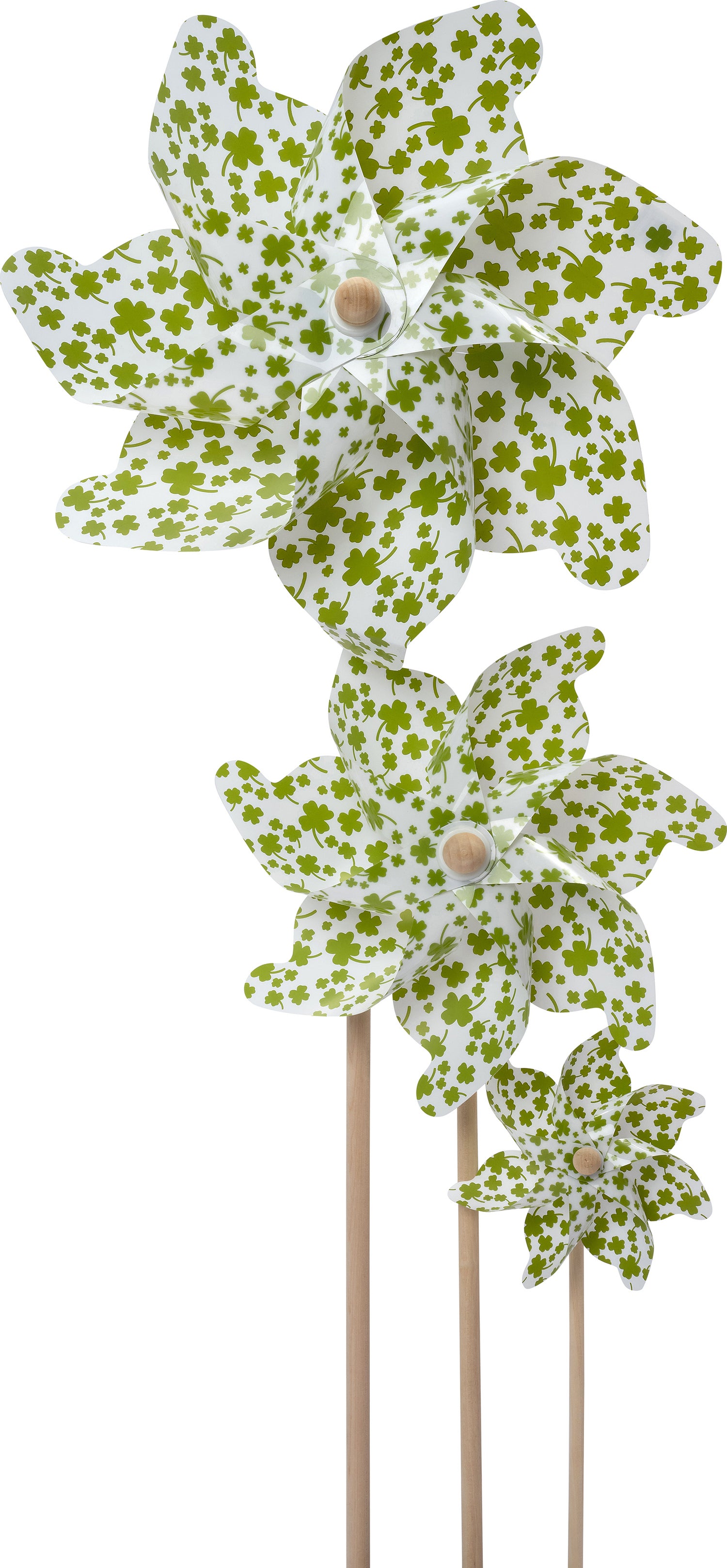 Intratuin tuinsteker Milly groen klaver D 9 H 28 cm