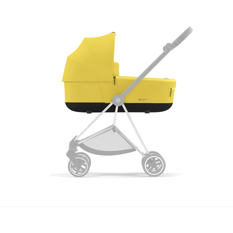 cybex PLATINUM Kombikinderwagen New Mios Matt Black Mustard Yellow