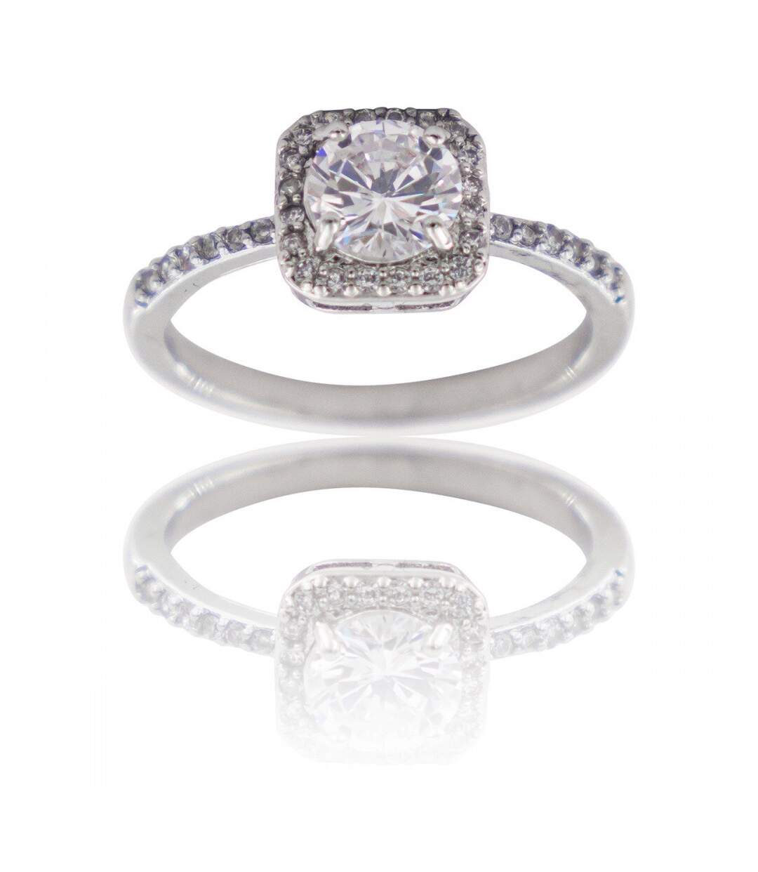 Coffret Bague Femme Rhodium LUCIDA