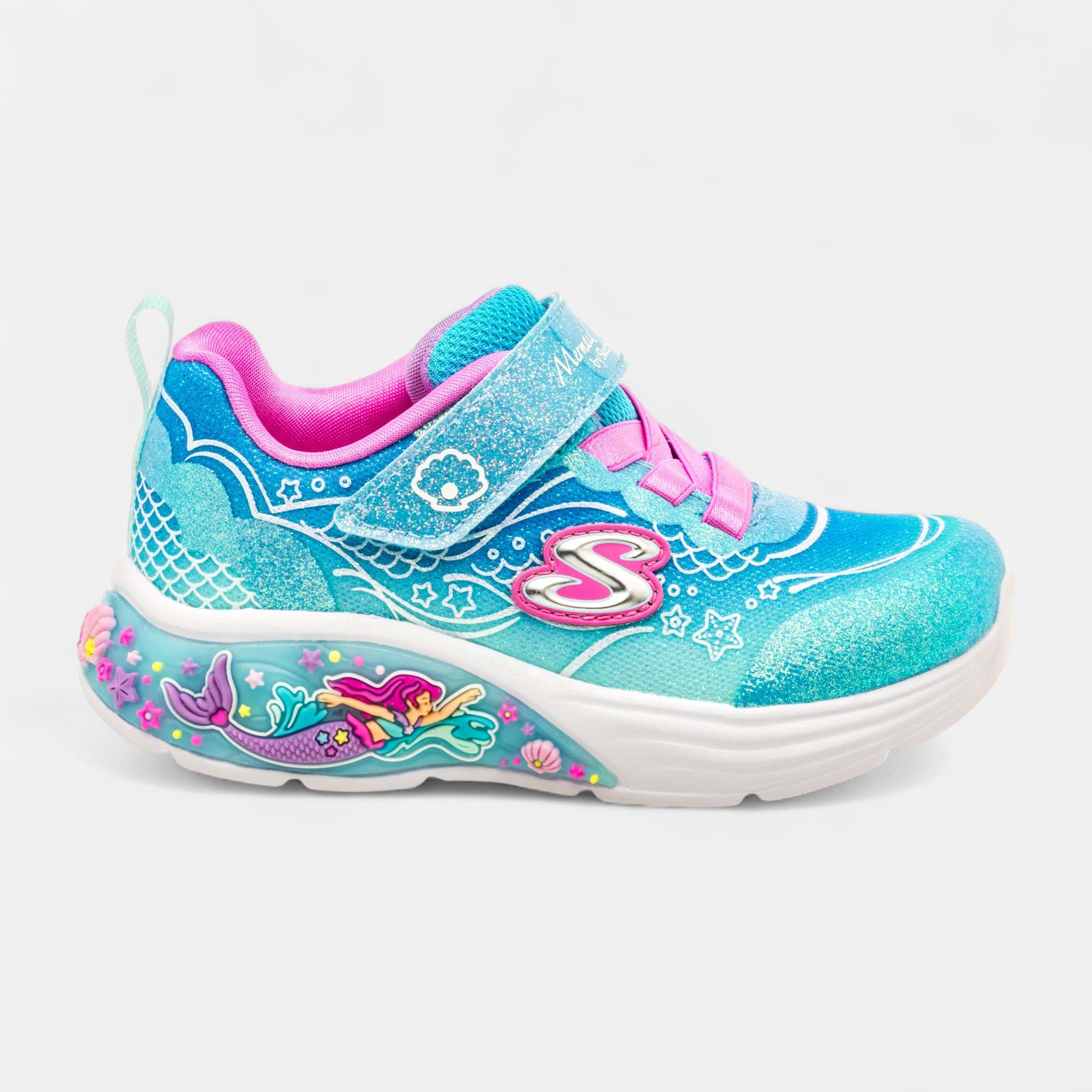 Sneakers Fille bleu