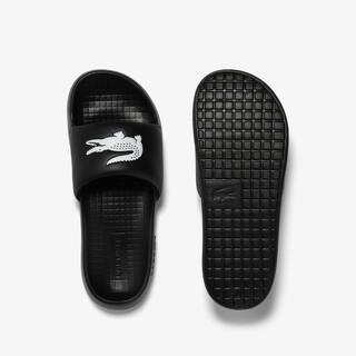 Claquettes Croco 1.0 femme Lacoste en synthétique Claquettes & Sandales - Noir - Lacoste - Femme