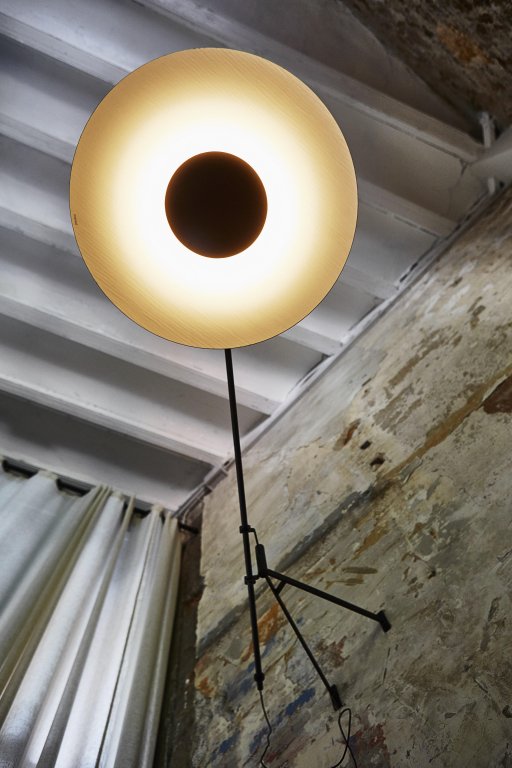Marset Ginger A XL 42 wandlamp LED eiken/wit