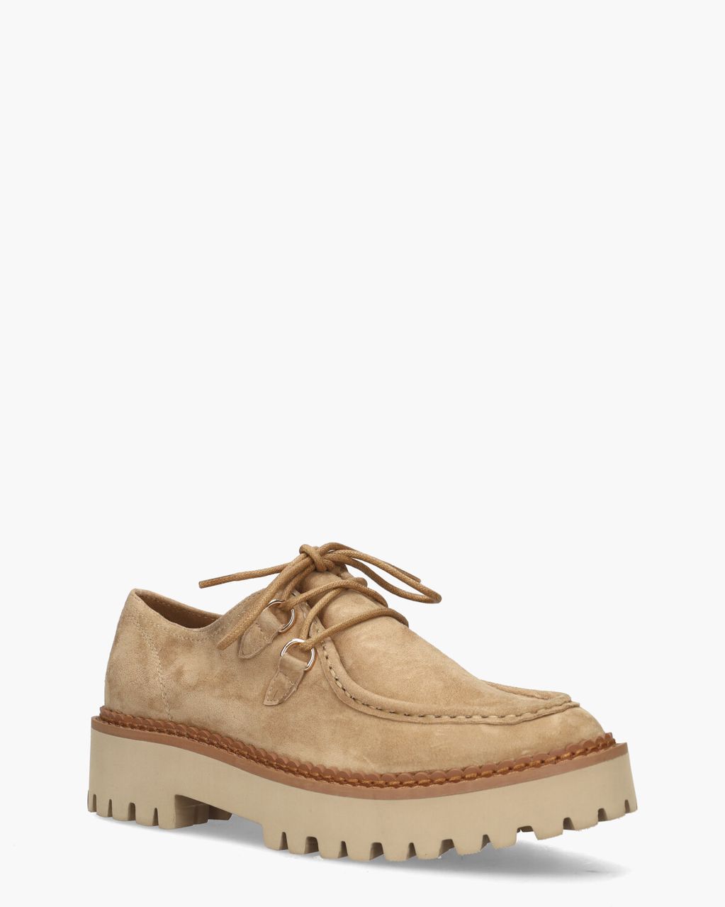 Gioia VeraLynn Beige Dames Veterschoenen