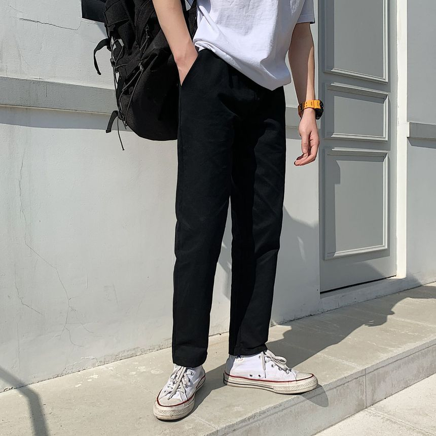 Acritius - Cropped Straight Leg Broek