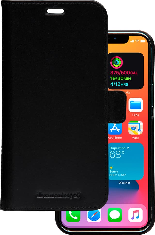Dbramante1928 Lynge cover med pung til iPhone 12/12 Pro (sort)
