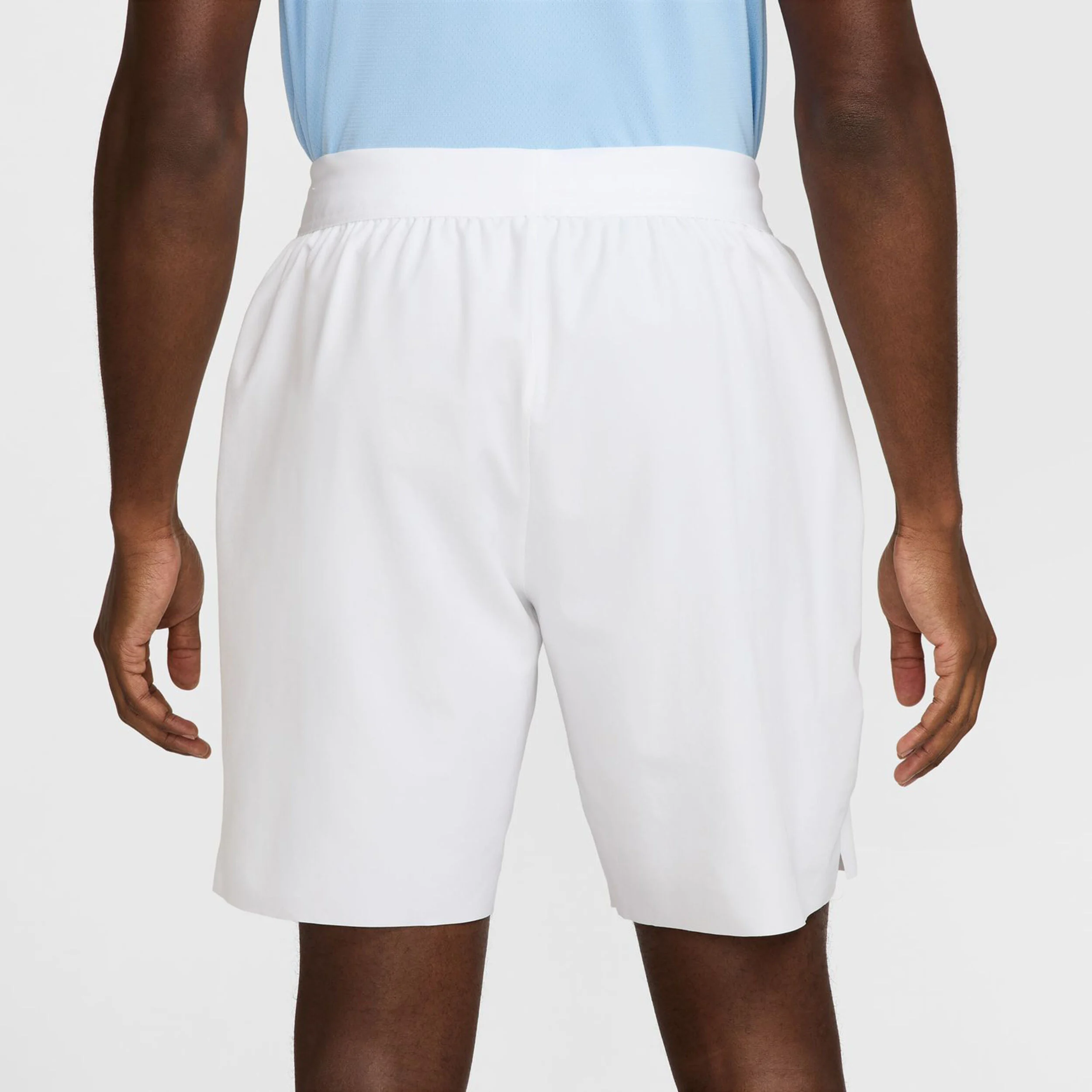 Nike Court Dri-Fit Advantage 8in Shorts Hommes - Blanc , Noir