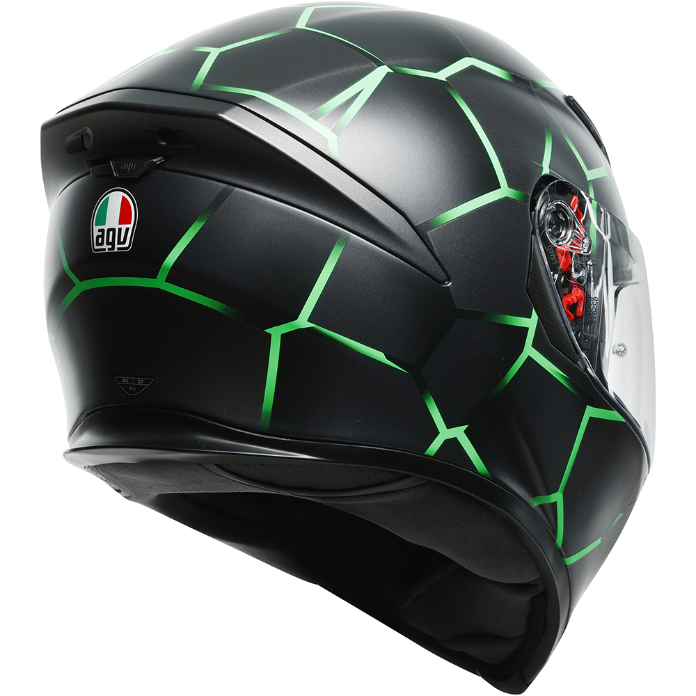 AGV - Casque K5 S Vulcanum Noir / Vert
