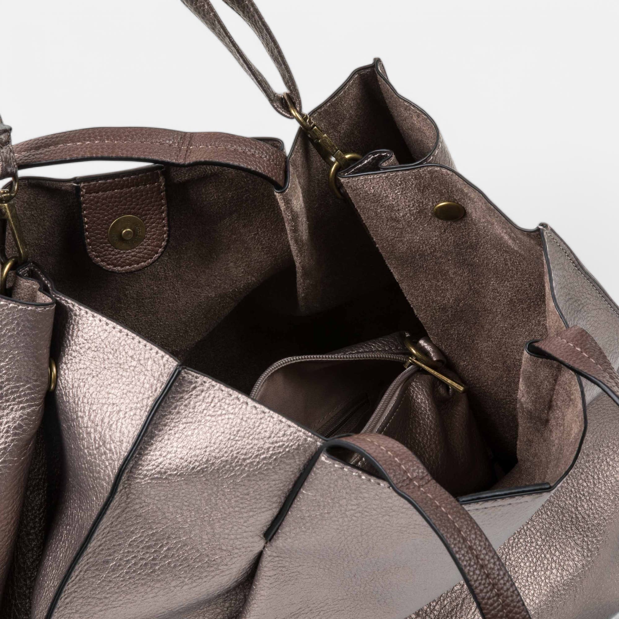 Sac à main bronze